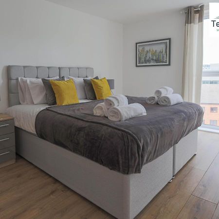 5 Percent Off Weekly And 20 Percent Off Monthly Bookings - Marigold Unit At Telly Homes Limited Birmingham City Centre -2 Bedroom Apartment, Free Wifi Ngoại thất bức ảnh