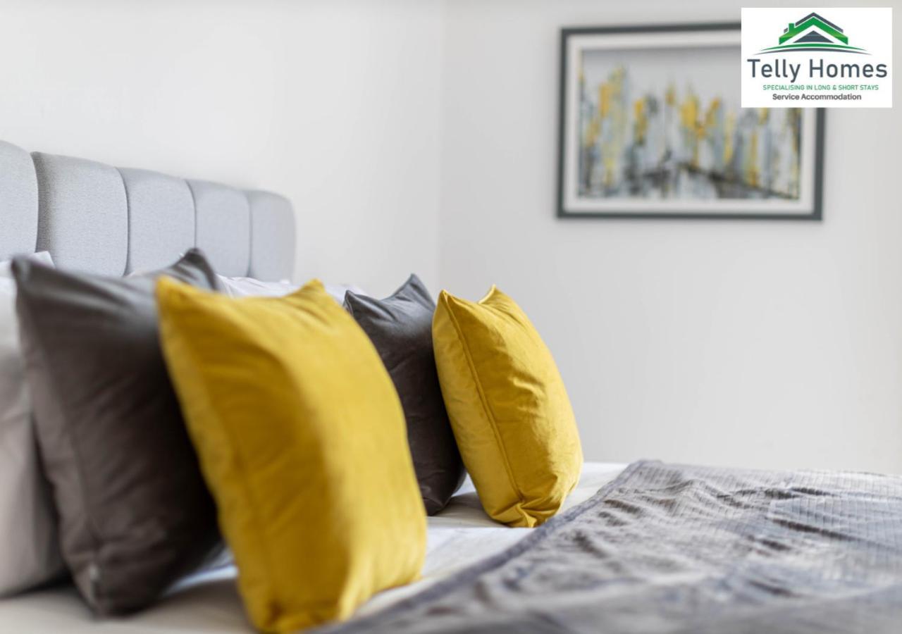 5 Percent Off Weekly And 20 Percent Off Monthly Bookings - Marigold Unit At Telly Homes Limited Birmingham City Centre -2 Bedroom Apartment, Free Wifi Ngoại thất bức ảnh