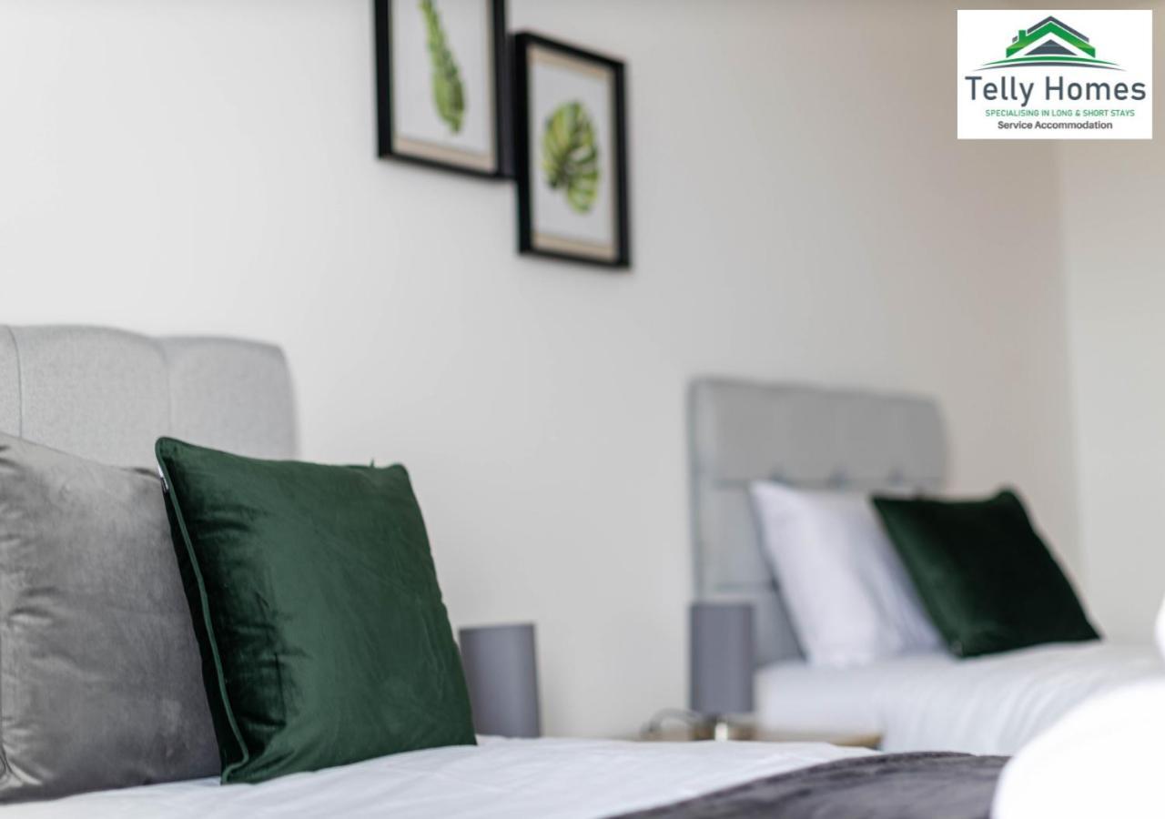 5 Percent Off Weekly And 20 Percent Off Monthly Bookings - Marigold Unit At Telly Homes Limited Birmingham City Centre -2 Bedroom Apartment, Free Wifi Ngoại thất bức ảnh