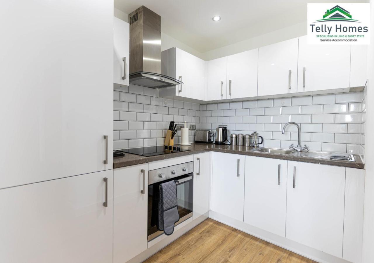 5 Percent Off Weekly And 20 Percent Off Monthly Bookings - Marigold Unit At Telly Homes Limited Birmingham City Centre -2 Bedroom Apartment, Free Wifi Ngoại thất bức ảnh