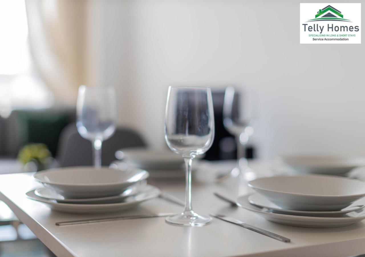 5 Percent Off Weekly And 20 Percent Off Monthly Bookings - Marigold Unit At Telly Homes Limited Birmingham City Centre -2 Bedroom Apartment, Free Wifi Ngoại thất bức ảnh