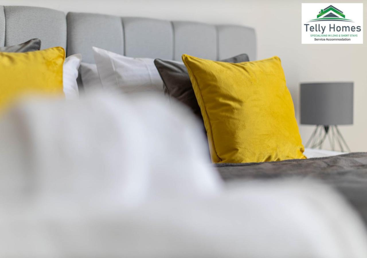 5 Percent Off Weekly And 20 Percent Off Monthly Bookings - Marigold Unit At Telly Homes Limited Birmingham City Centre -2 Bedroom Apartment, Free Wifi Ngoại thất bức ảnh