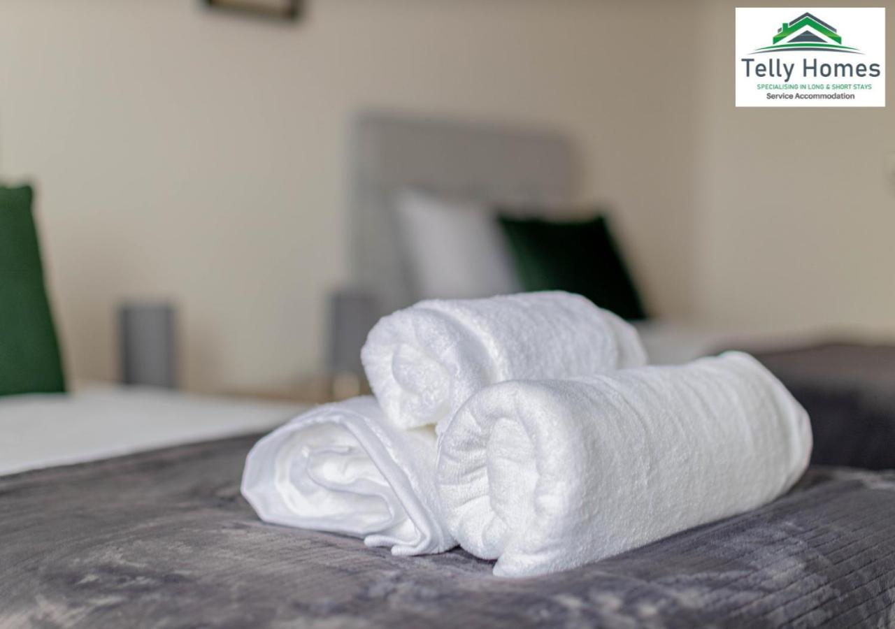 5 Percent Off Weekly And 20 Percent Off Monthly Bookings - Marigold Unit At Telly Homes Limited Birmingham City Centre -2 Bedroom Apartment, Free Wifi Ngoại thất bức ảnh
