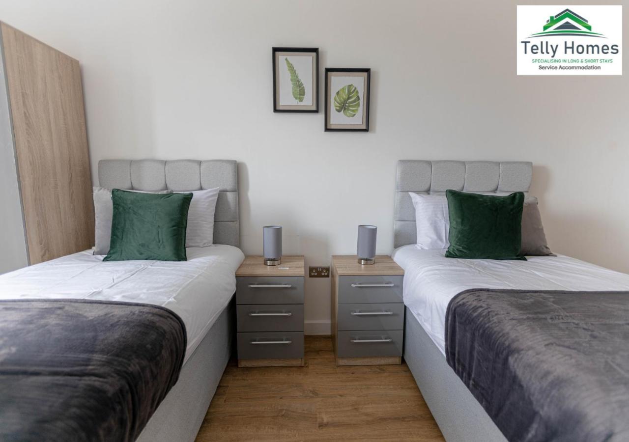 5 Percent Off Weekly And 20 Percent Off Monthly Bookings - Marigold Unit At Telly Homes Limited Birmingham City Centre -2 Bedroom Apartment, Free Wifi Ngoại thất bức ảnh