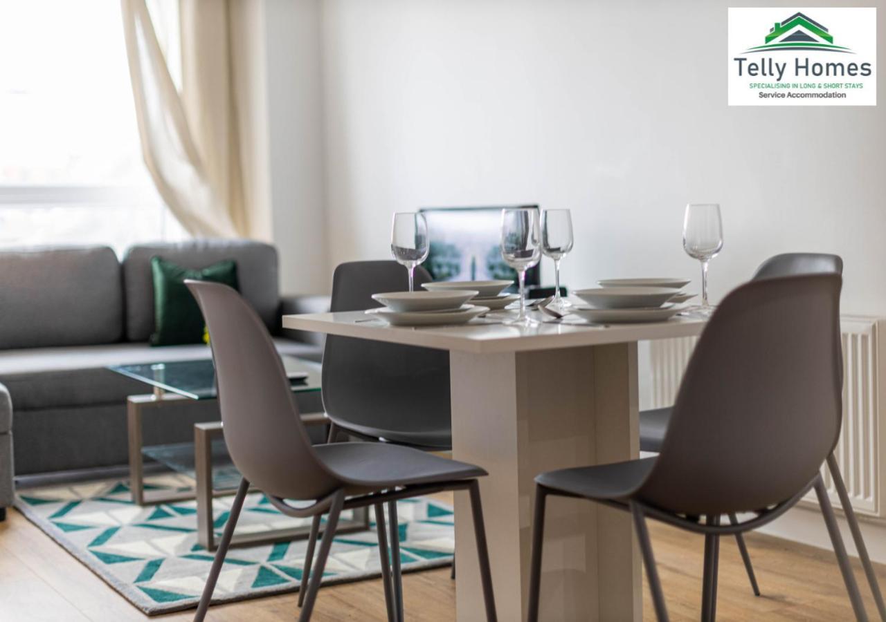 5 Percent Off Weekly And 20 Percent Off Monthly Bookings - Marigold Unit At Telly Homes Limited Birmingham City Centre -2 Bedroom Apartment, Free Wifi Ngoại thất bức ảnh
